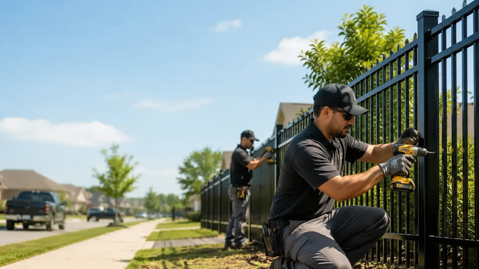 Metal Fence Installation in Huttig, AR